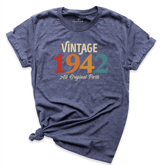 Vintage 80th Birthday Shirt