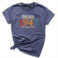 Vintage 75th Birthday Shirt
