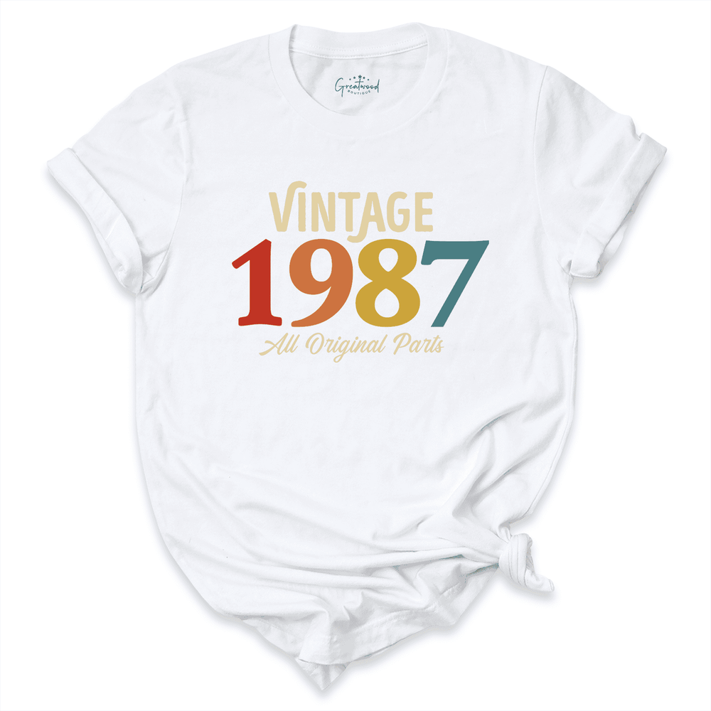 Vintage 35th Birthday Shirt
