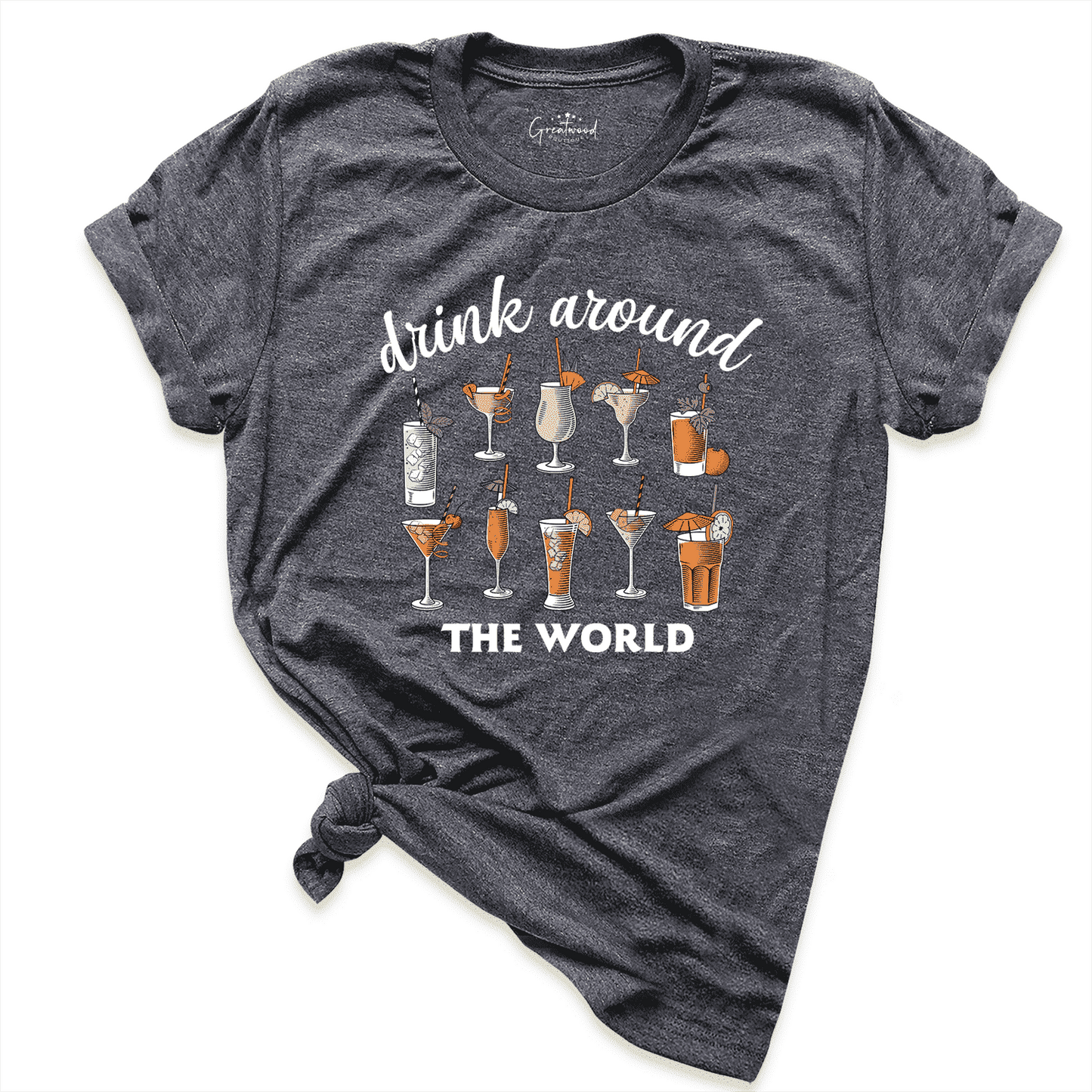 Drinking Shirt D.Grey - Greatwood Boutique