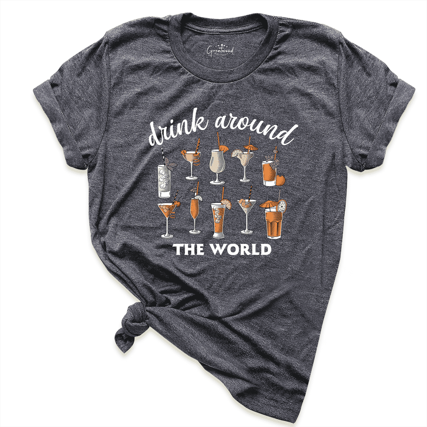 Drinking Shirt D.Grey - Greatwood Boutique