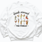 Drinking Sweatshirt White - Greatwood Boutique