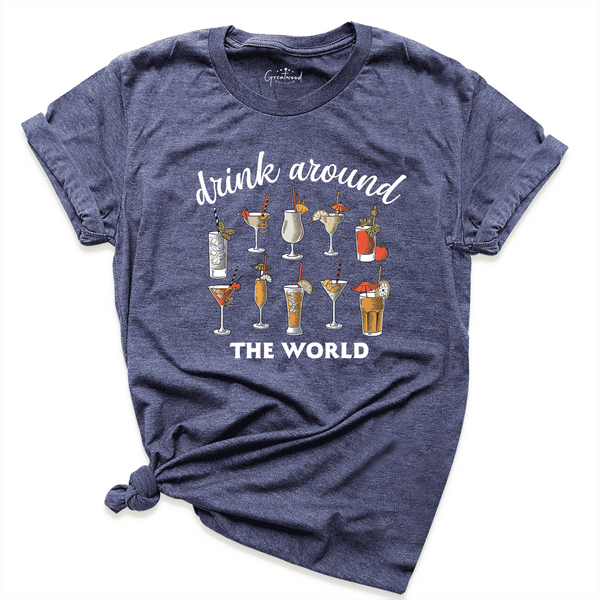 Drinking Shirt Navy - Greatwood Boutique