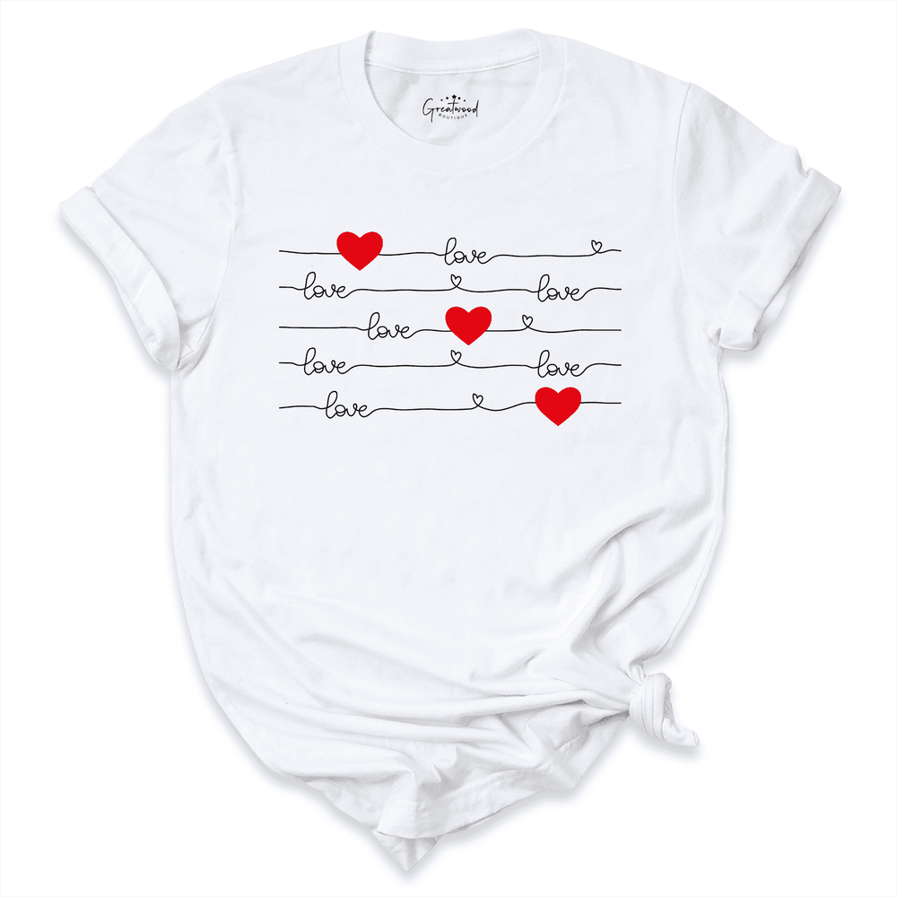 Letter Heart Shirt