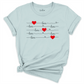 Letter Heart Shirt