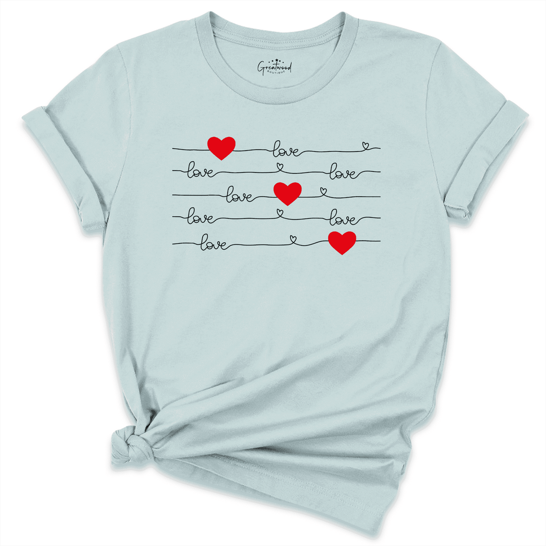 Letter Heart Shirt