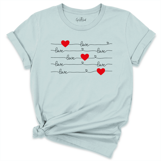 Letter Heart Shirt