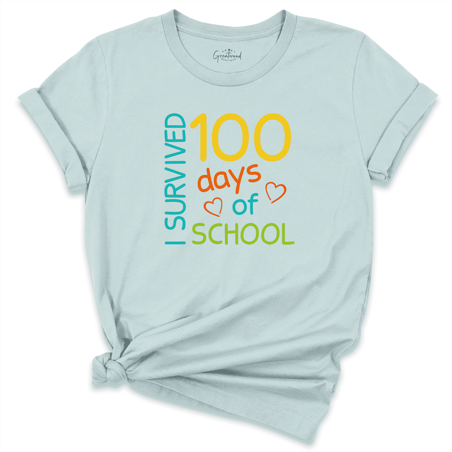 I Survived 100 Days Of School Shirt