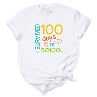 I Survived 100 Days Of School Shirt