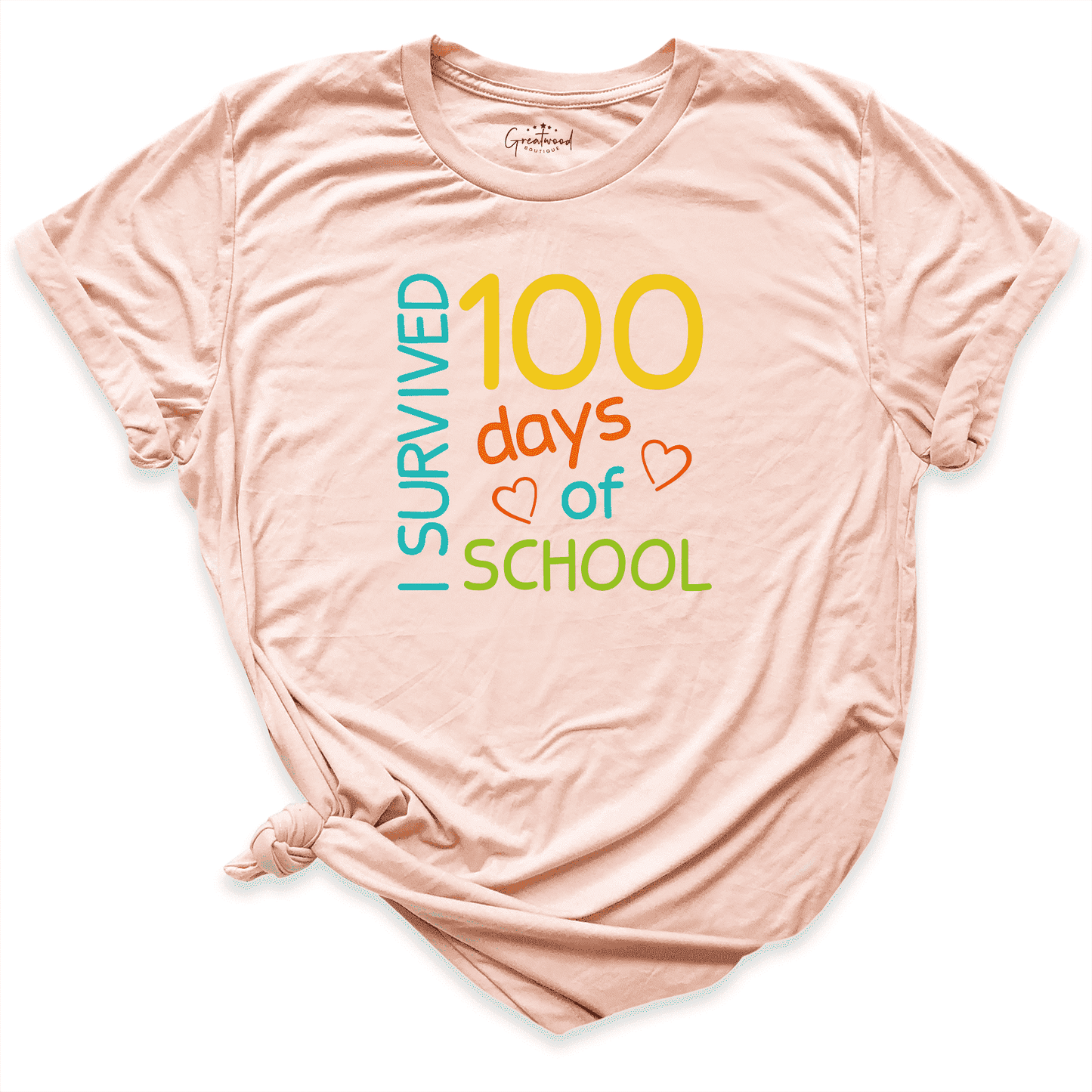 I Survived 100 Days Of School Shirt