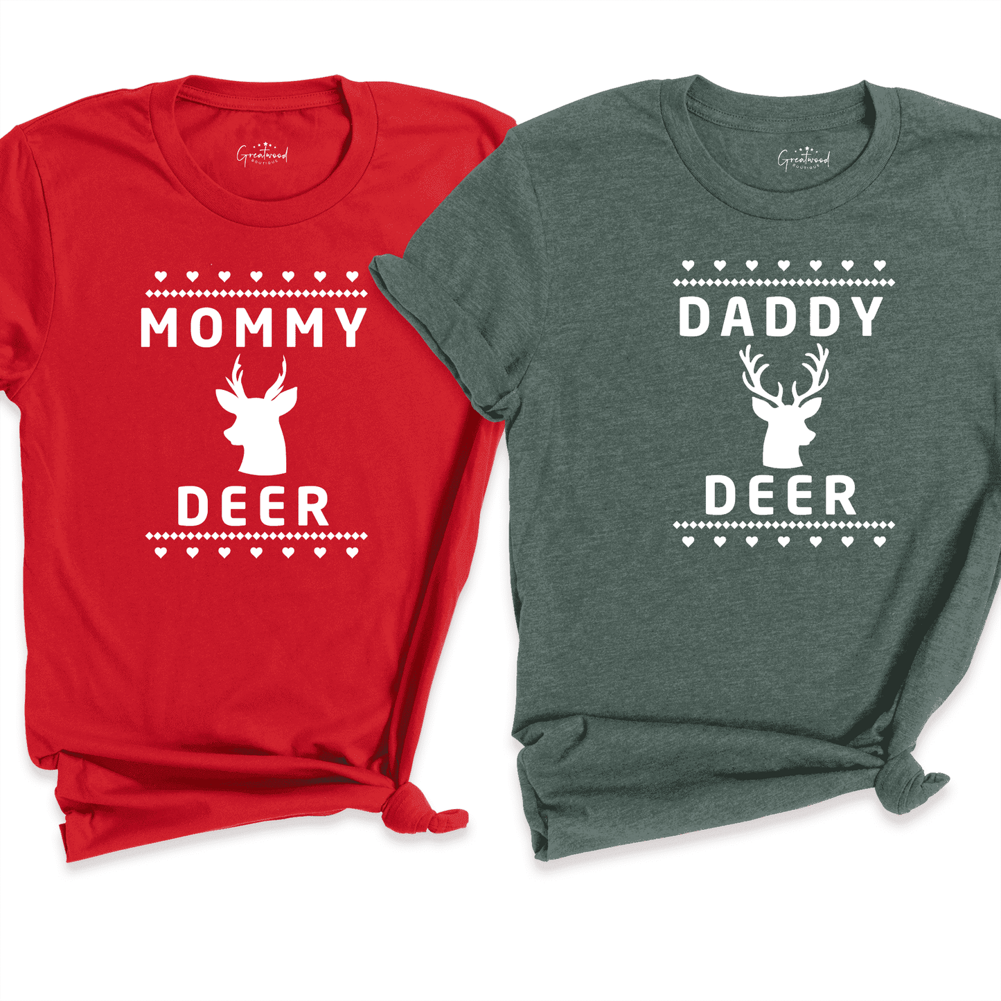 Christmas Family Deer Shirt