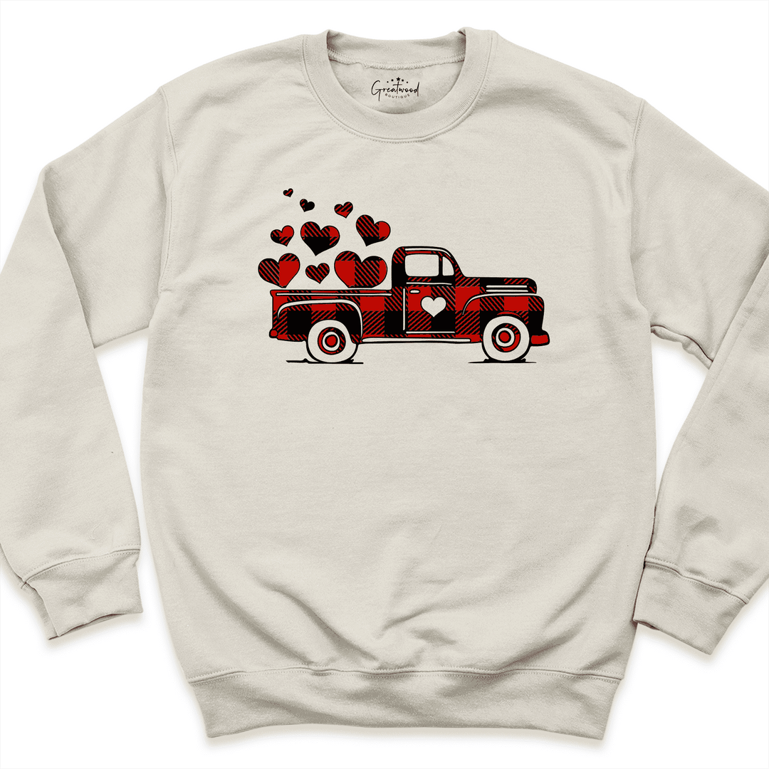 Valentines Truck Heart Shirt