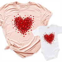 3D Heart Shirt