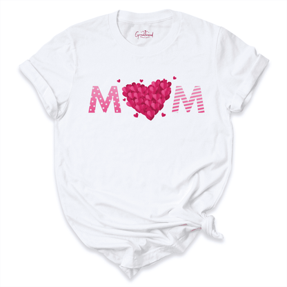 3D Heart Mom Shirt