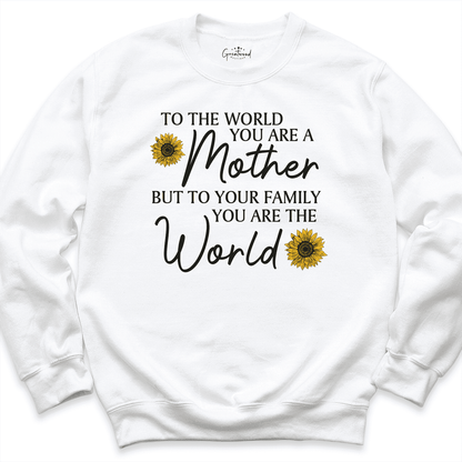 Mother's Day Sweatshirt White - Greatwood Boutique
