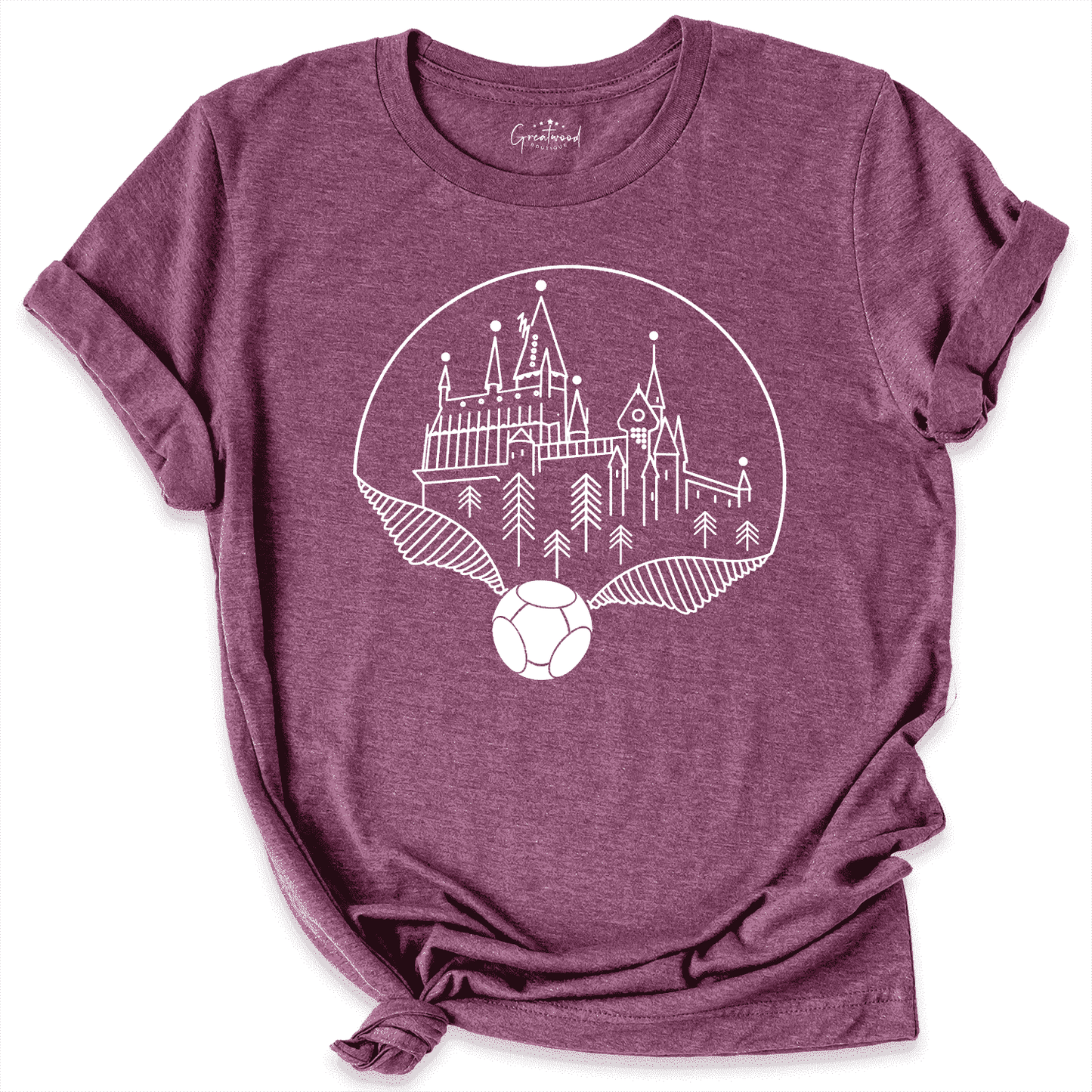 Desert Camping Shirt Maron - Greatwood Boutique