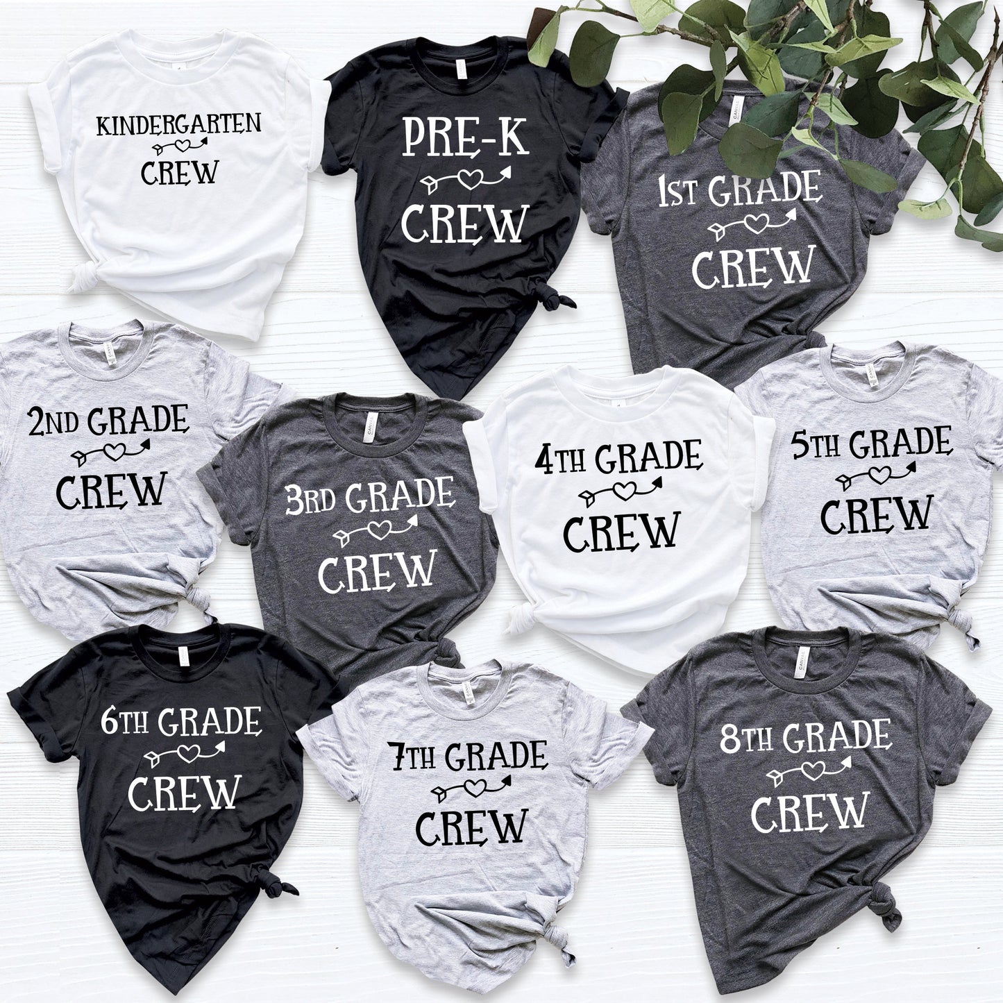 Kindergarten Crew Shirt - Greatwood Boutique