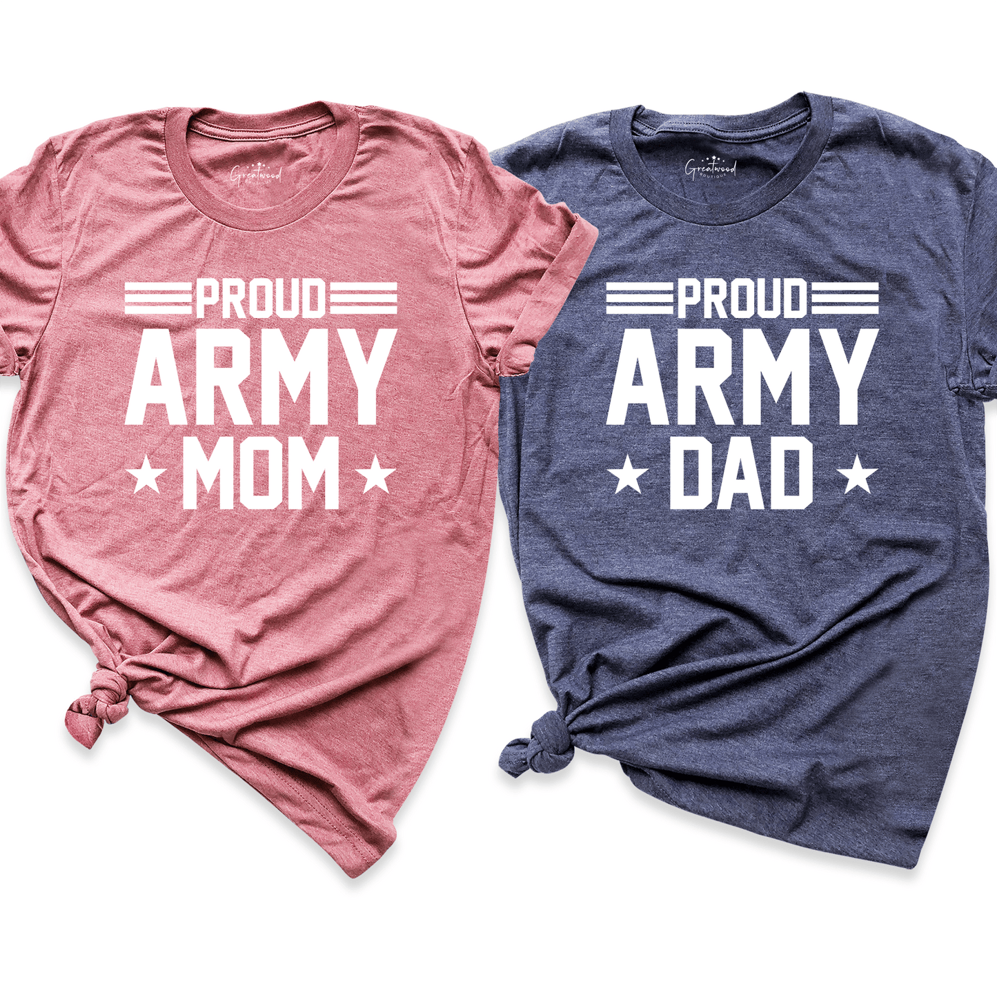 Proud Army Mom & Dad Shirt
